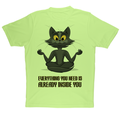 Everything You Need Is Already Inside You - Cat ﻿Sublimation Performance Adult T-Shirt