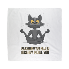 Everything You Need Is Already Inside You - Cat ﻿Sublimation Bandana