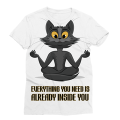 Everything You Need Is Already Inside You - Cat ﻿Classic Sublimation Women's T-Shirt